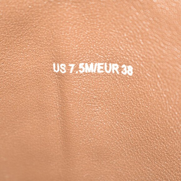 $450 Vince Remi Bootie LEATHER SLEEK CHUNKY WATER REPELLENT ZIP TAUPE 7.5 (MF22) - Picture 8 of 8